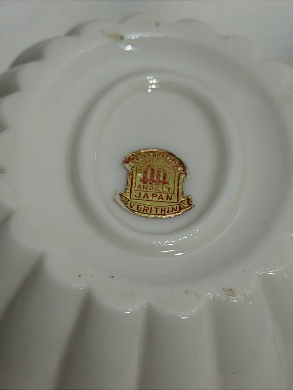 Vintage Ardalt Japan Verithin Lenwile China Pink Blue Floral Trinket Box 3”x4”
